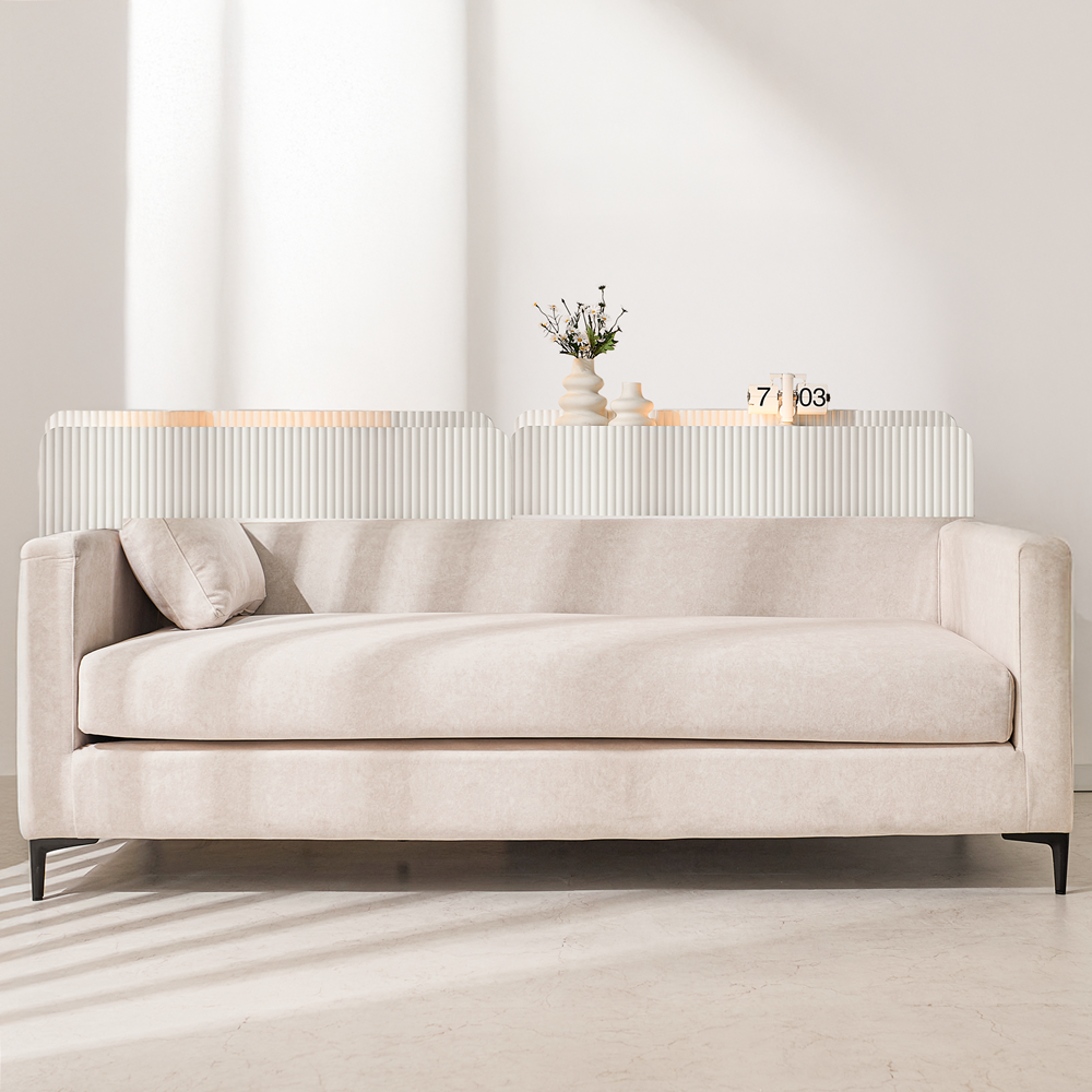 루벳 침대헤드 선반 보드 프레임 수납 저상형 SS