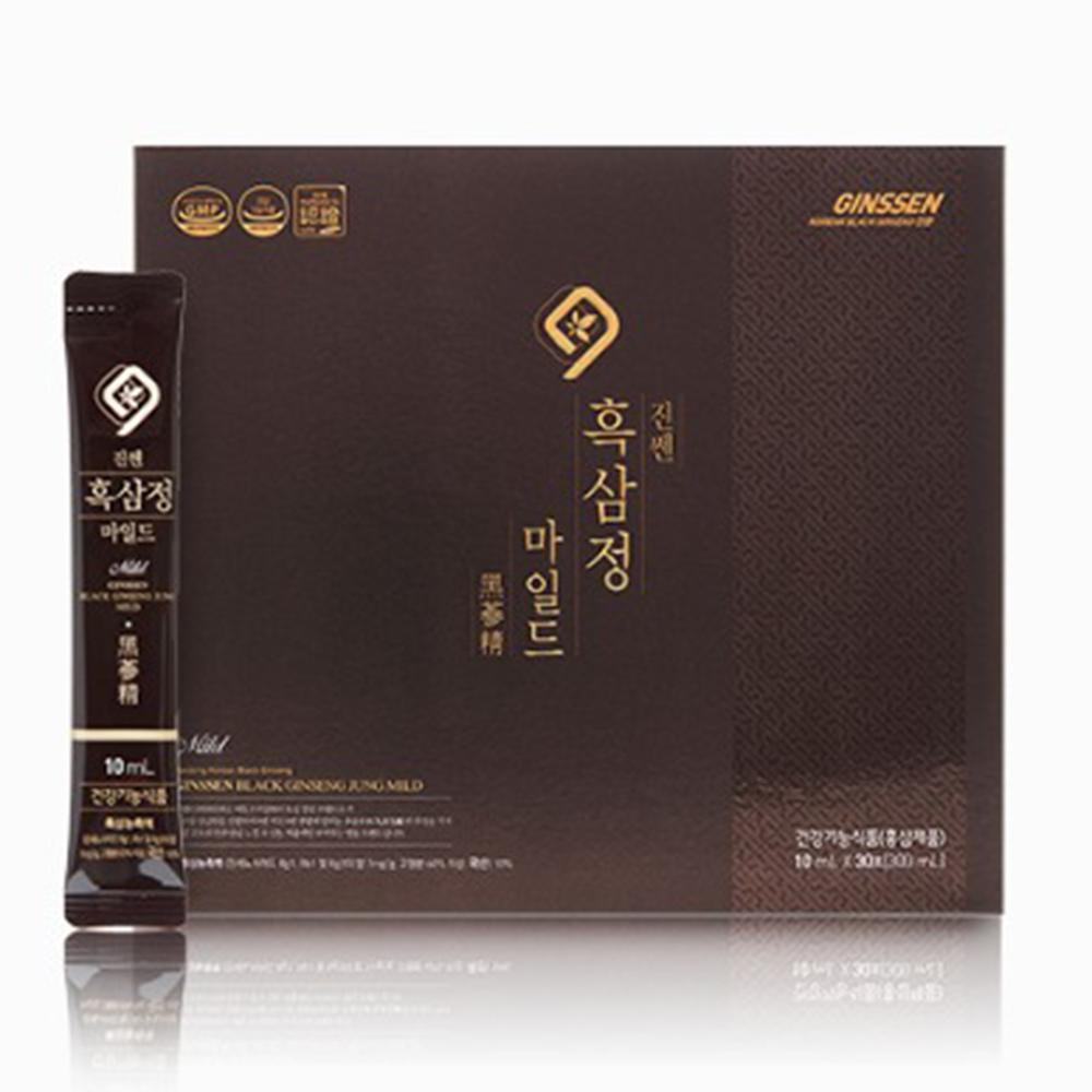 6년근 흑삼정 흑삼고 진액 엑기스 사포닌 rg3 진세노사이드 고함량 스틱 효능 - 상품 이미지