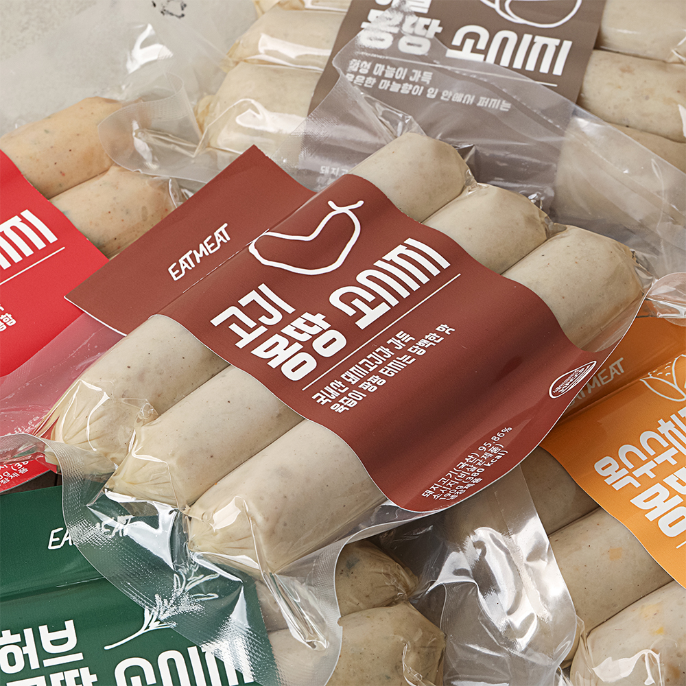 잇밋 수제 소세지 5종 아질산나트륨, 전분, 보존료 무첨가 캠핑 아이반찬 이미지 2