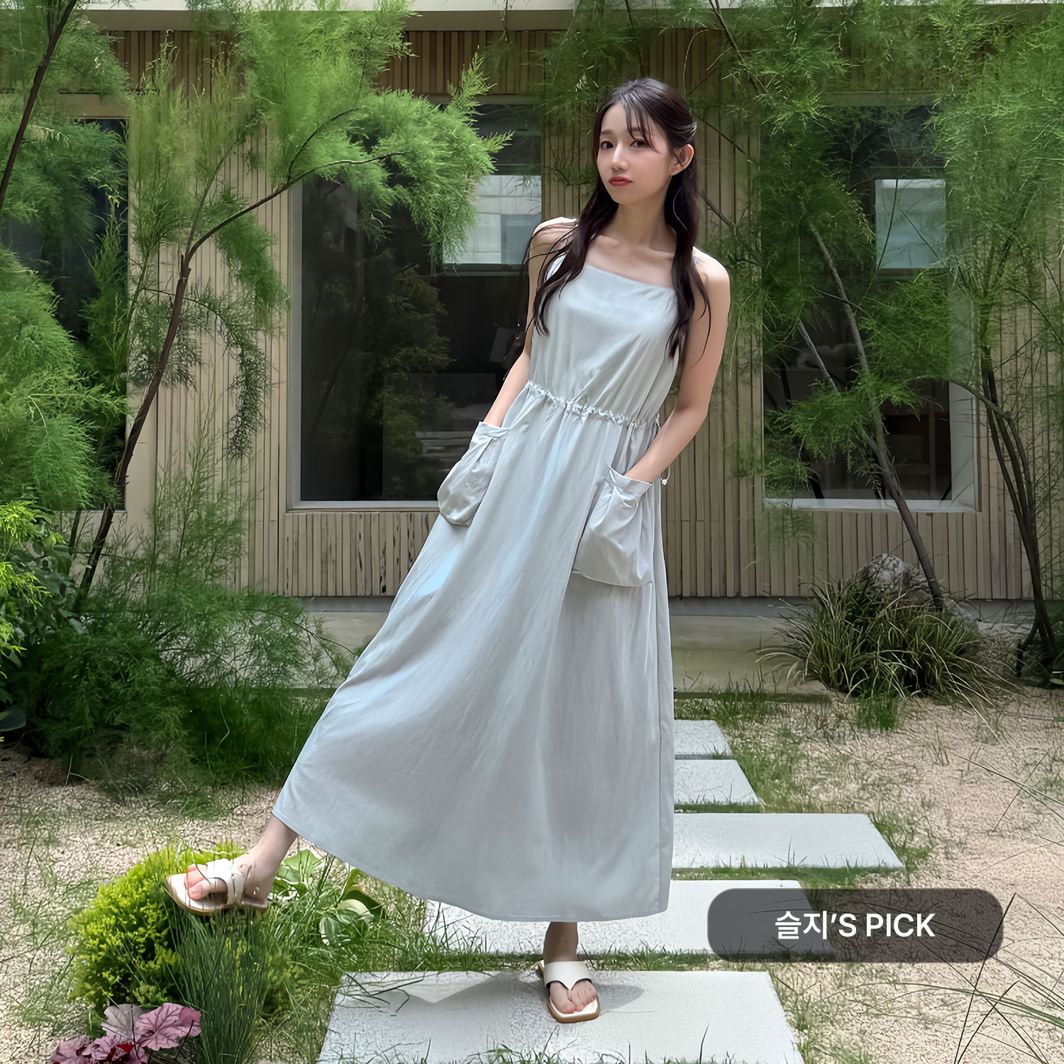 [제로스트릿][2컬러] 조이 포켓 원피스 JOY POCKET ONE-PIECE - 상세 이미지 4