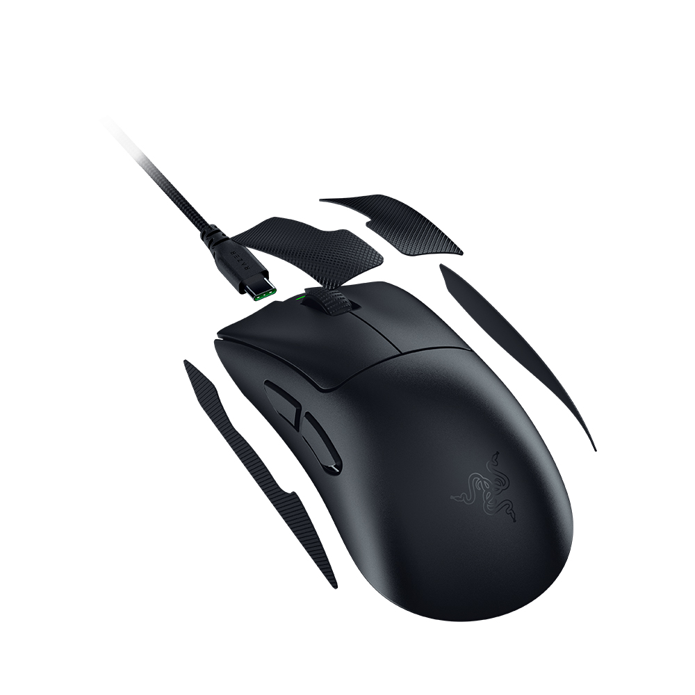 레이저코리아 Razer DeathAdder V4 Pro 무선 게이밍마우스 블랙