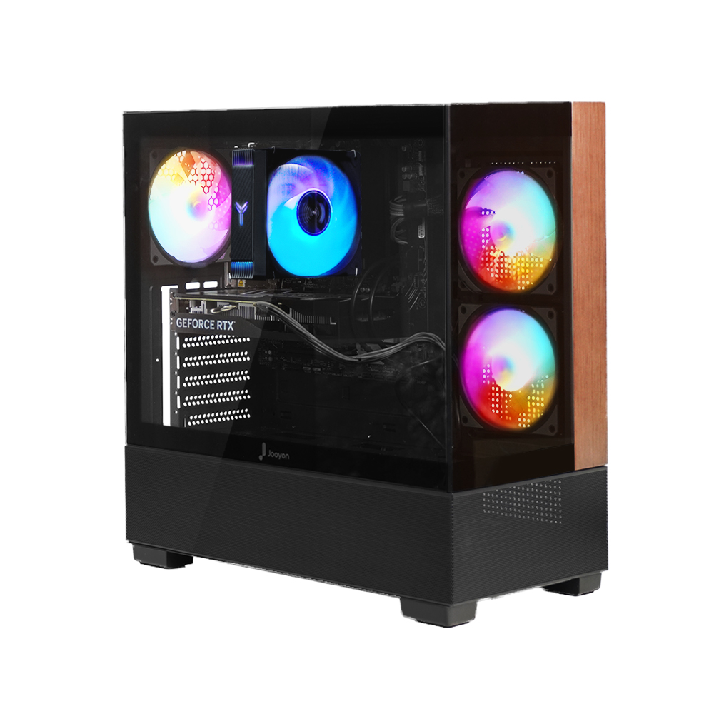 주연테크 카운터 D647F57 블랙 인텔 i7-14700F RTX 5070 고사양 게이밍 RAM 32GB SSD 512GB 데스크탑 컴퓨터 브랜드PC - 상세 이미지 2