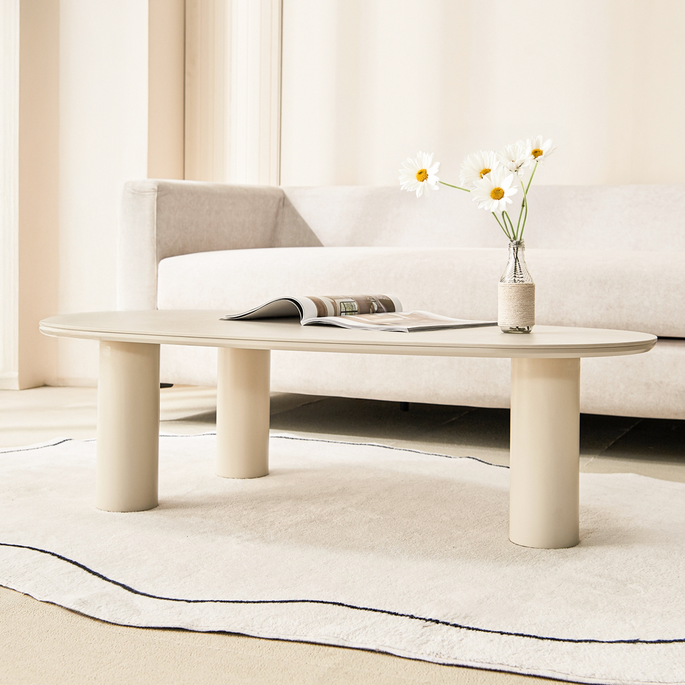 엘로나 세라믹 높은 소파 쇼파 좌식 테이블 비정형 낮은 좌식식탁