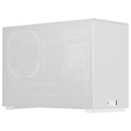 SSUPD MESHROOM D V2 미니 ITX 리틀밸리 컴퓨터 PC 케이스 (화이트)