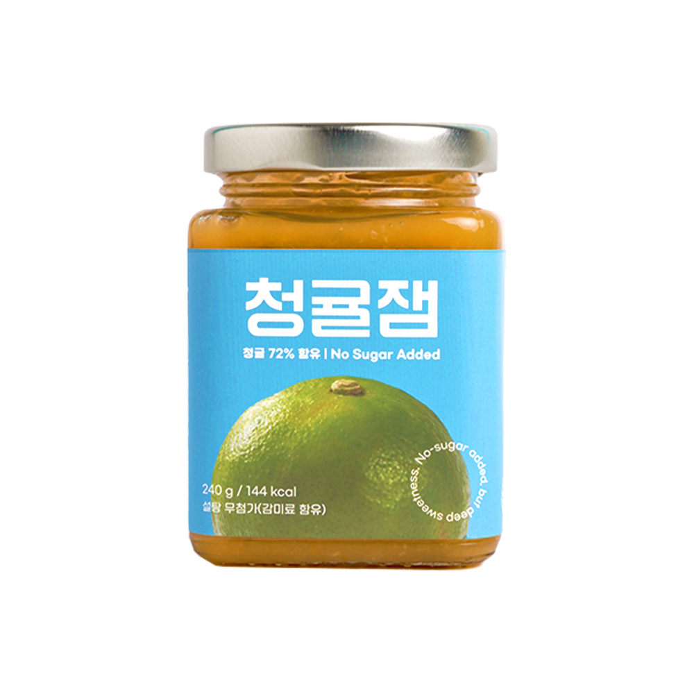 설탕 무첨가 청귤잼 240g, 1개 - 상품 이미지