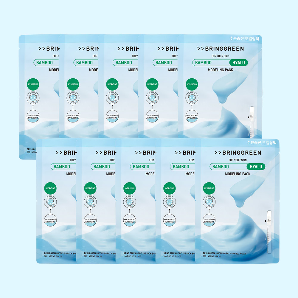 [SET] 브링그린 모델링 팩 28g 10개