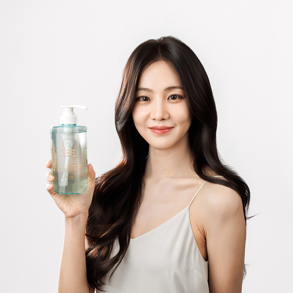 더나플러스 맥주효모 단백질 한지은 샴푸 500ml 모발 두피 영양 케어