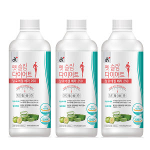 펫슬림 다이어트 알로에겔 베라250 1L, 3개 맛있게 먹은 솔직 후기 - 상품 이미지 1
