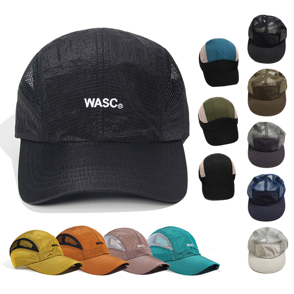 트레일 러닝모자 마라톤 나일론 메쉬 매쉬 캡 모자 물놀이 볼캡