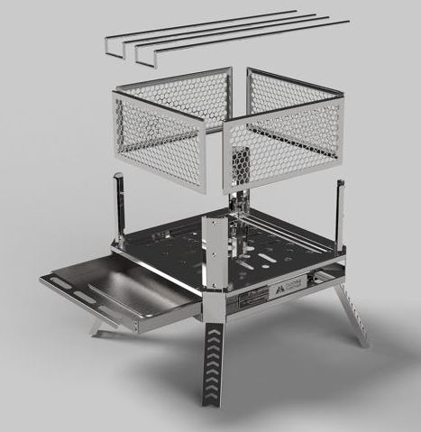 캠핑투게더 카시오페아 화로대 모닥불 바베큐그릴 불멍 화로 캠핑