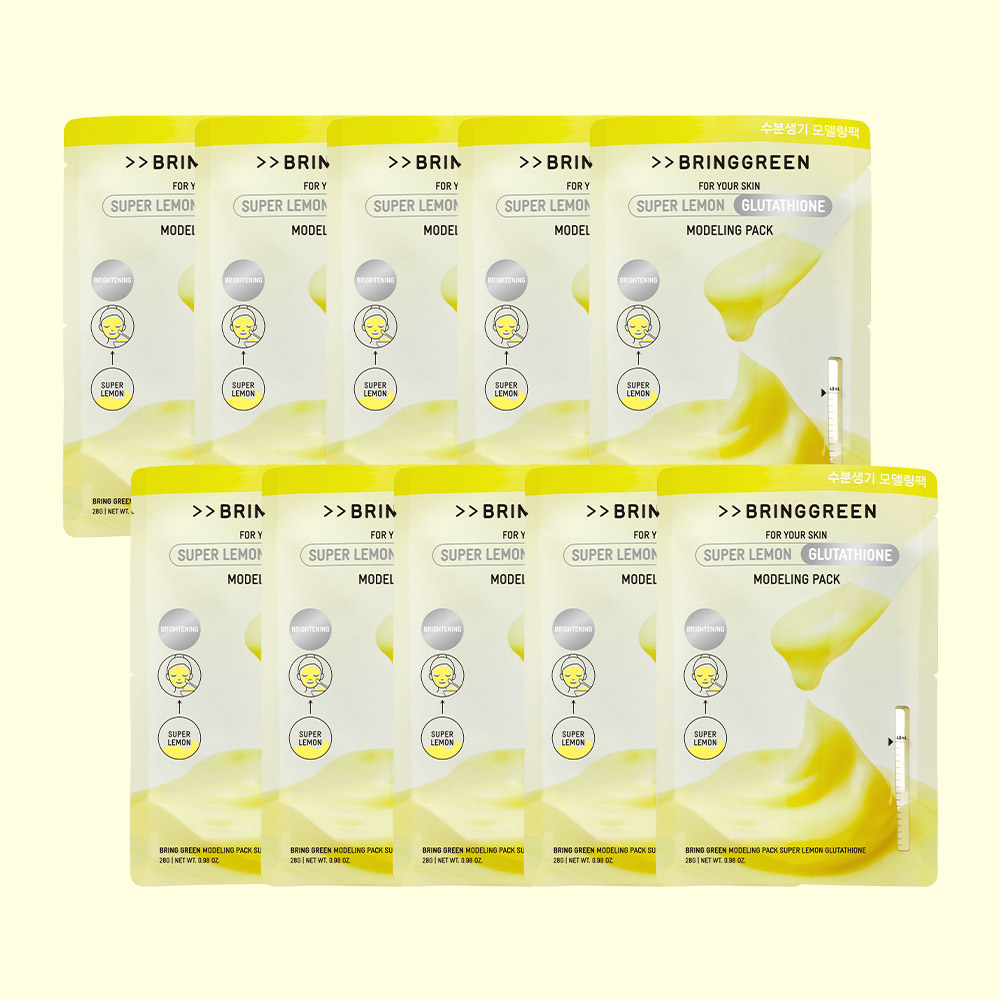 [SET] 브링그린 모델링 팩 28g 10개