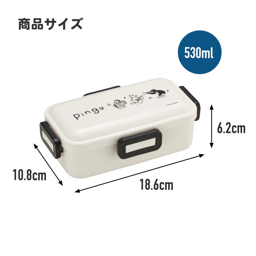 스케이터 스누피 오케스트라 캐릭터 항균 4면락 런치박스 도시락 530ml PFLB6AG - 주방·식기 - 하카타몰