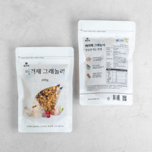 싸리재 국산 귀리 수제 그래놀라, 저당 통곡물 오트밀 씨리얼 그레놀라 2... 맛있게 먹은 솔직 후기 - 상품 이미지 4
