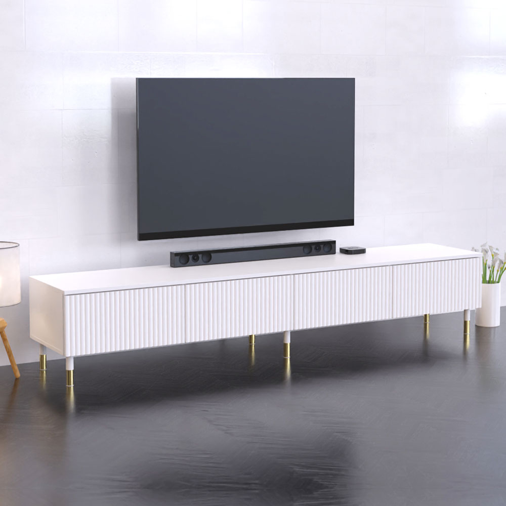 소유 낮은 티비 다이 거실장 템바보드 2000