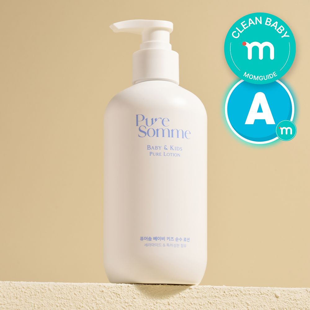 퓨어솜 환절기 아토케어 특허 아기 신생아 순한 약산성 로션 360ml, 1개