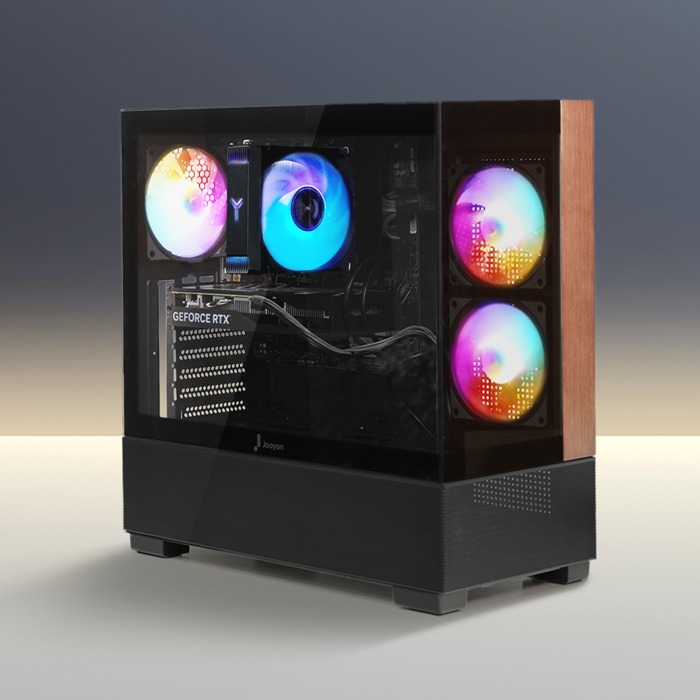 주연테크 카운터 D698X57T 블랙 AMD 라이젠7 9800X3D RTX 5070 Ti 고사양 게이밍 RAM 16GB SSD 512GB 데스크탑 컴퓨터 브랜드PC