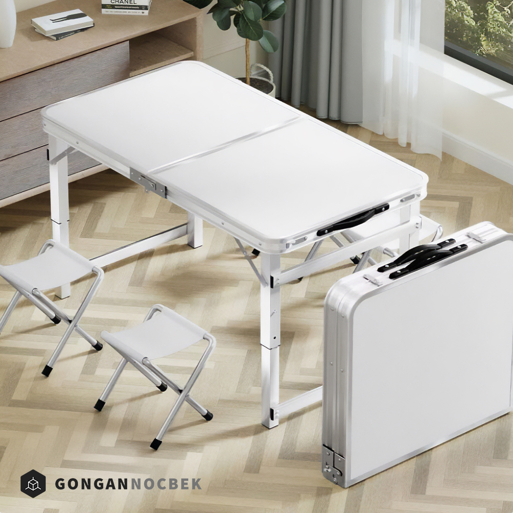 접이식 야외 테이블 테라스 캠핑 다목적 폴딩 사각 식탁