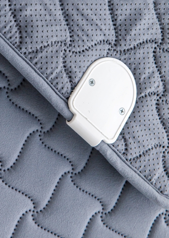 EMF안심탄소매트 무전자열선 극세사 전기매트 전기요 더블(분리난방), 150x195cm, 카멜브라운