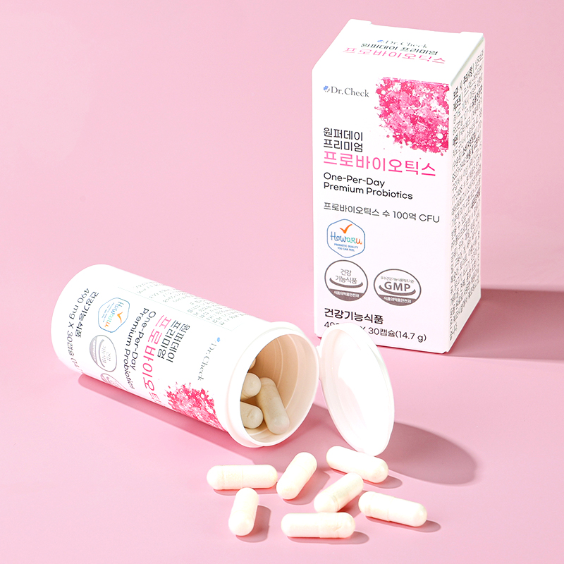 닥터체크 원퍼데이 프리미엄 프로바이오틱스 30캡슐, 1개 - 상세 이미지 4
