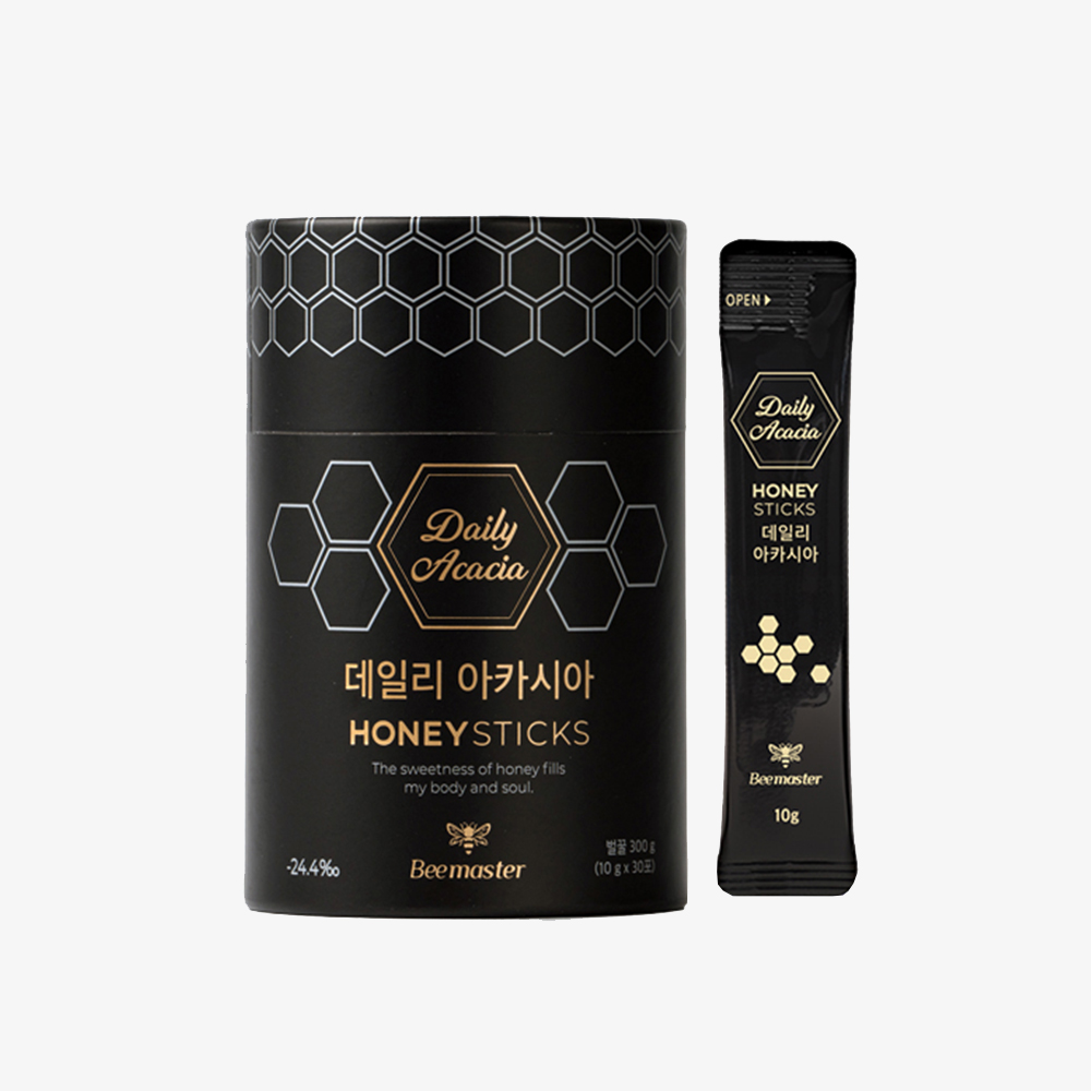 비마스터 데일리 아카시아 꿀스틱 휴대용 허니스틱 10g 30포 - 상세 이미지 2