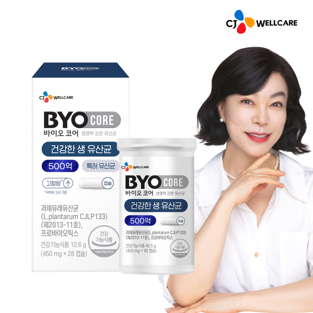 [Trial kit] CJ 바이오코어 500억 보장 부자 최화정 유산균 상온보관 프로바이오틱스 28캡슐, 1개