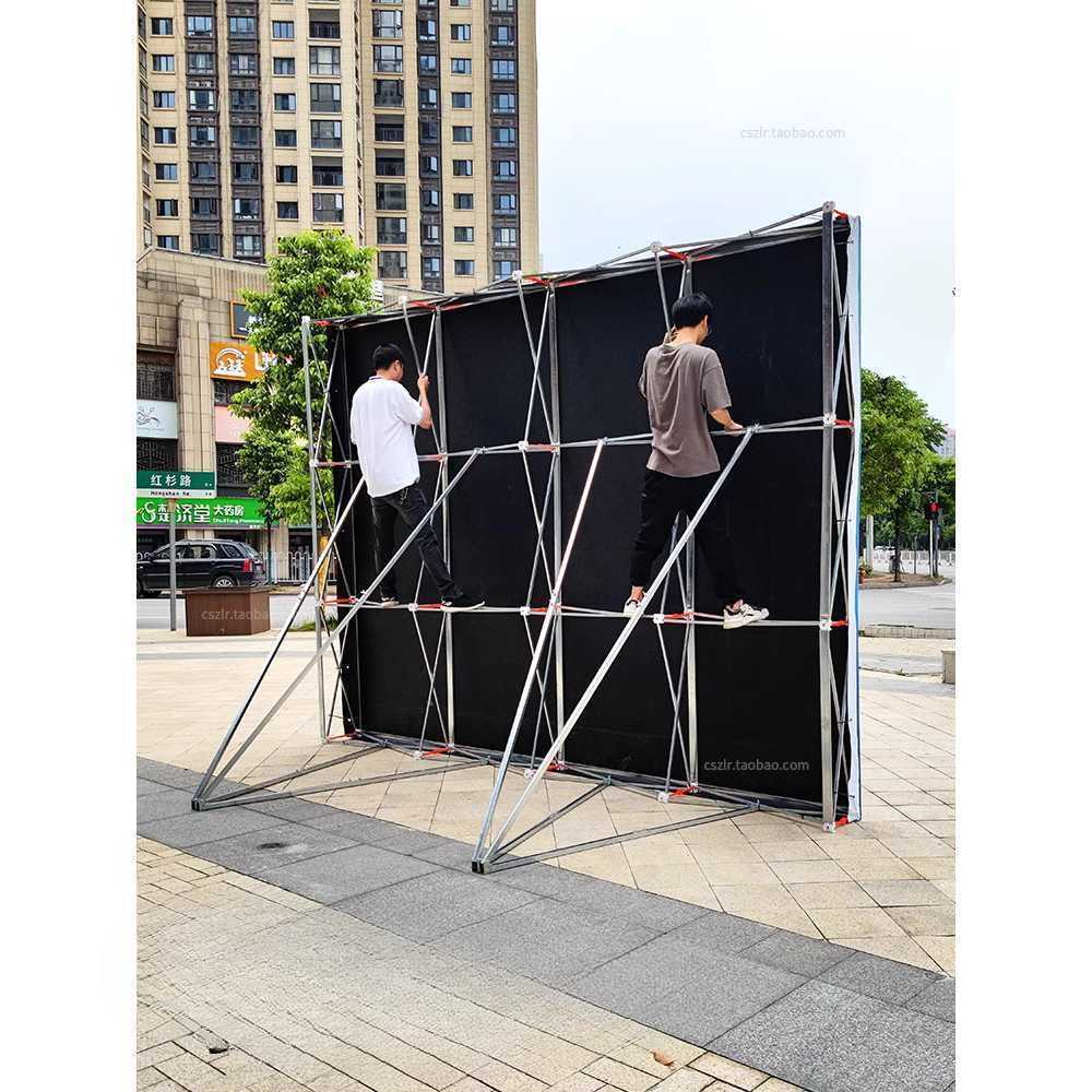 이벤트 포토월 프레임 조립식 배경 포토존 행사장 아이언 3x2 격자 230x155cm - 상세 이미지 5