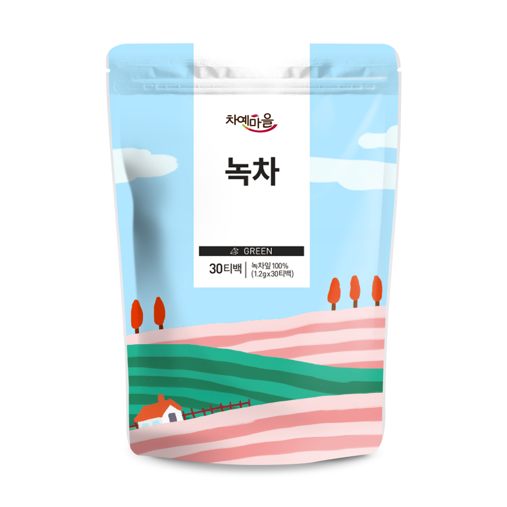 30티백 차예마을 국내산 녹차 티백 36g, 1개 - 상품 이미지