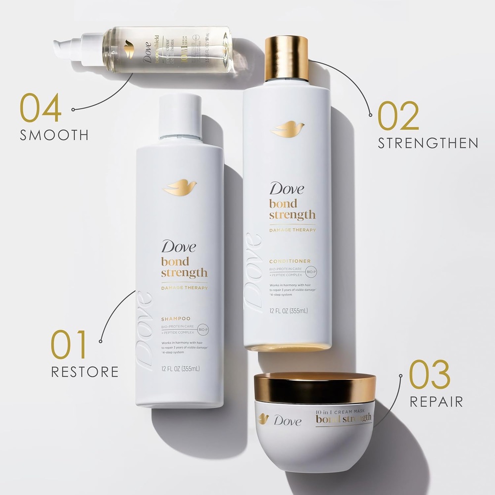 Dove 도브 세럼 본드 헤어 세럼 97ml 손상모 단백질 케어 이미지 8
