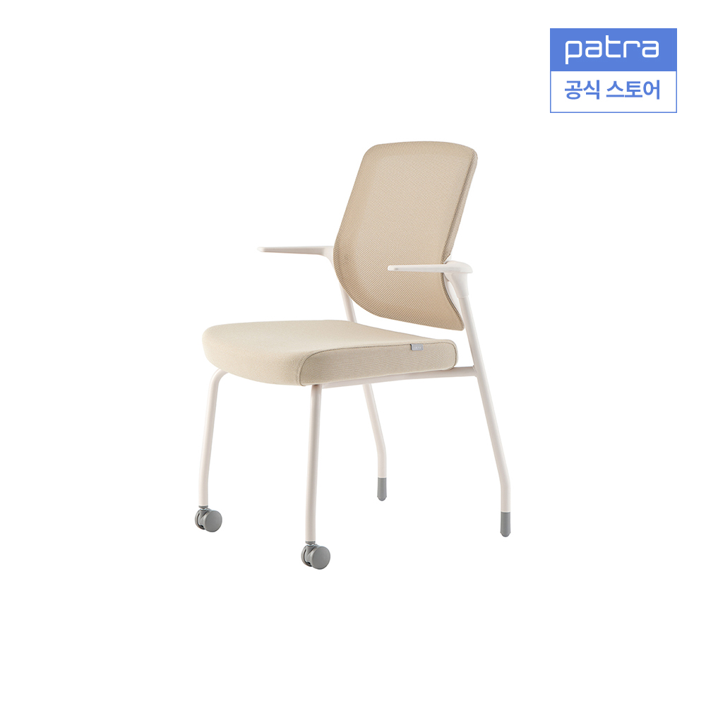 파트라 보나 학생 책상 의자 VN54A CW 바퀴 + 글라이드 타입 베이지
