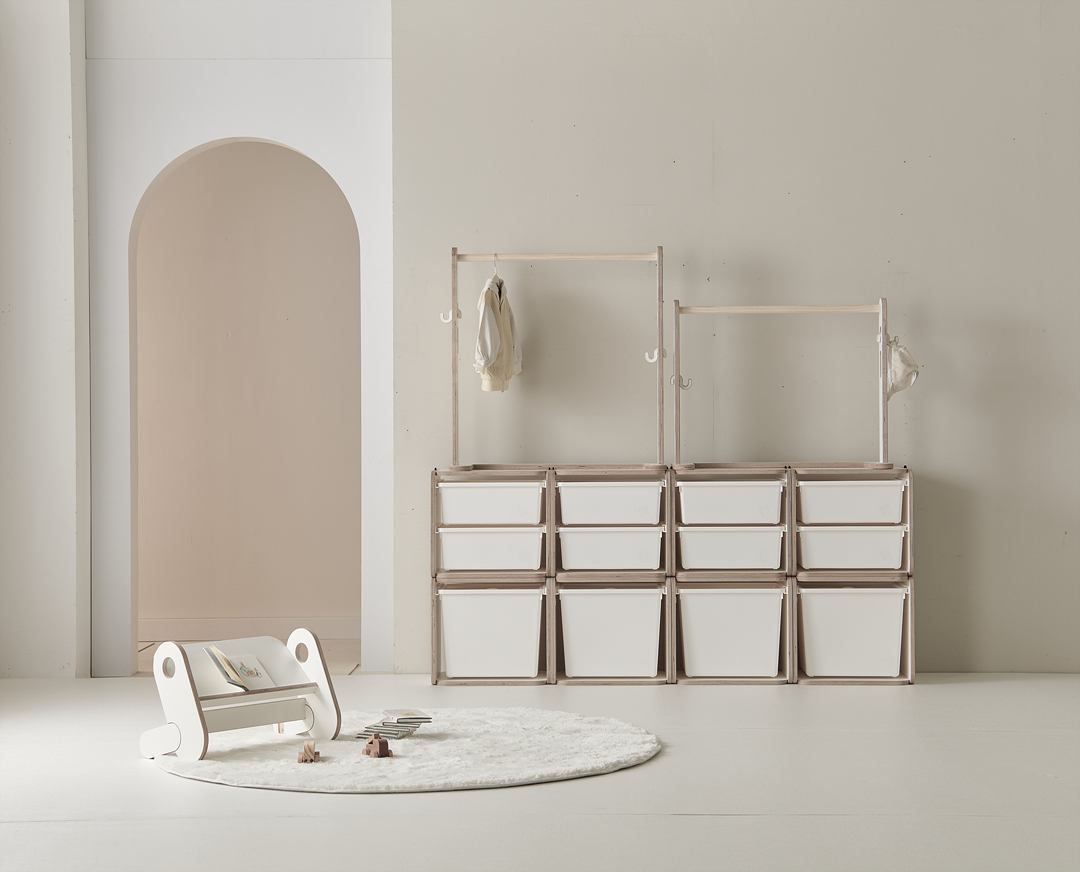 베베조아 돈워리 아기 옷 유아 행거