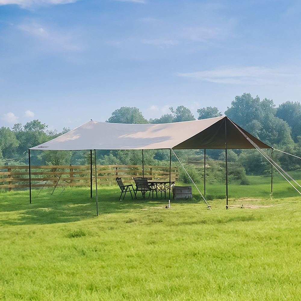 로티캠프 타프 렉타 캠핑 대형 그늘막 실버코팅 VTM-550 특대형