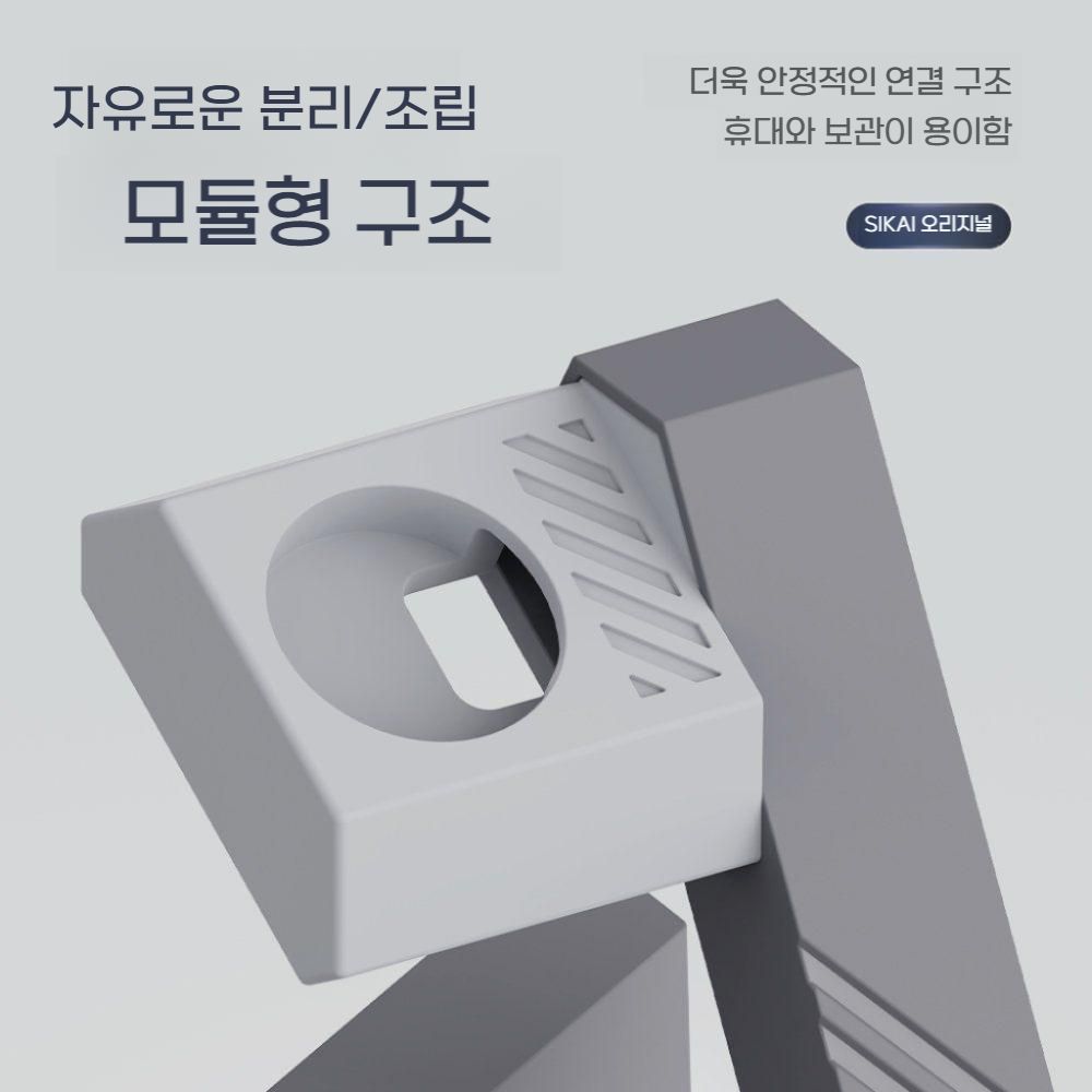 갤럭시워치8 클래식 울트라 충전 거치대 삼각형 지오메트리 충전기 - 상세 이미지 4