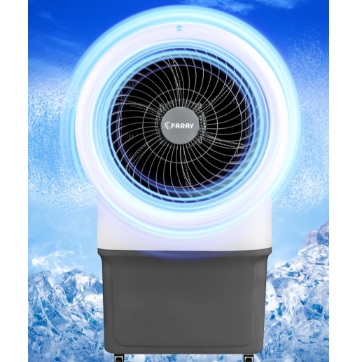 기화식 대용량냉풍기 실외 산업용 공장 헬스장 수냉식 대형냉풍기 이미지 3