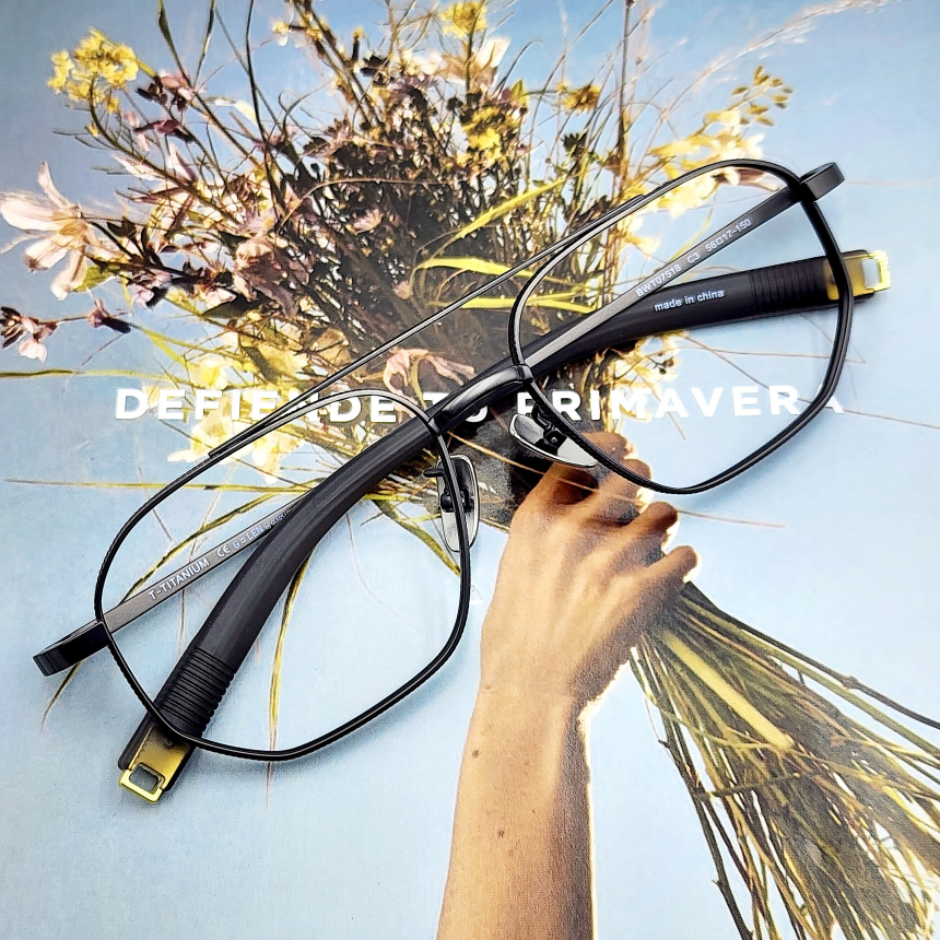 가벼운 티타늄안경테 명품 남자 여자 패션 빅사이즈 투브릿지 보잉 사각 블루라이트차단 안경