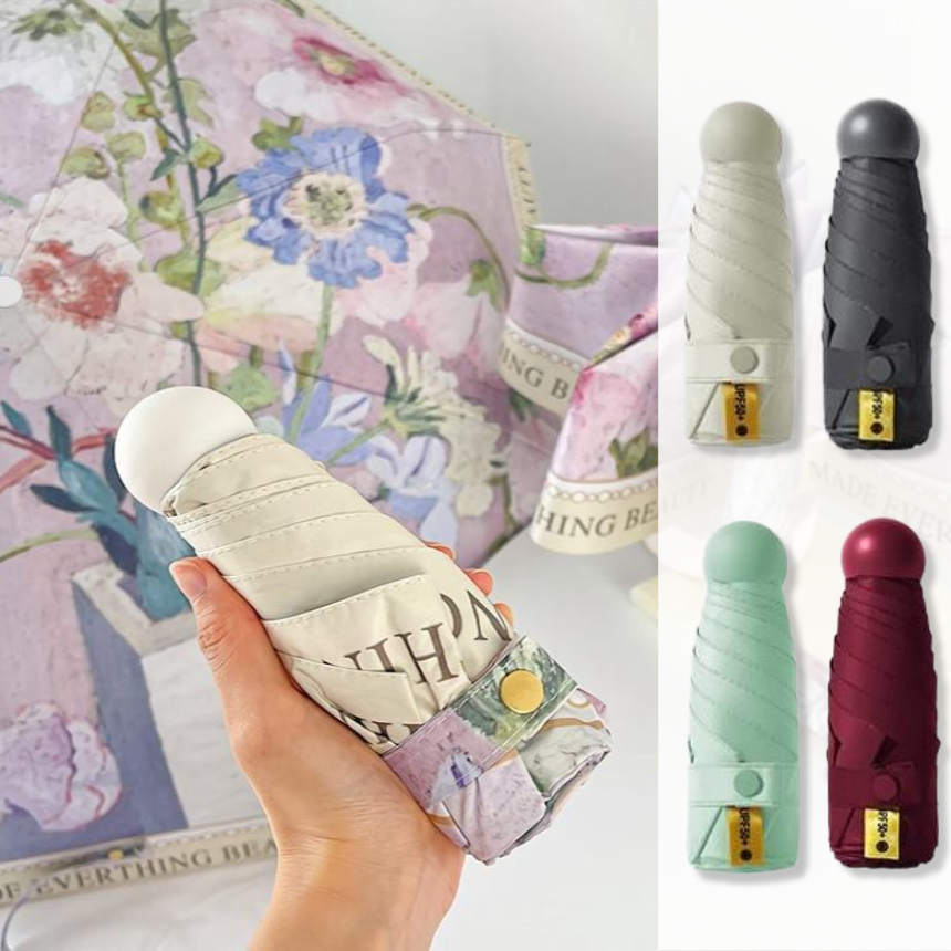 우양산 양우산 자외선차단 암막 미니 접이식 초경량양산