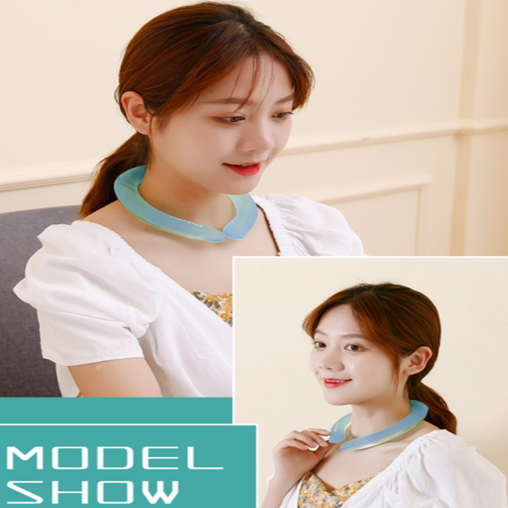 넥쿨러 쿨스카프 아이스 목튜브 넥밴드 아이스팩 와이드 얼음목걸이 넥쿨링 쿨워머 - 상세 이미지 3