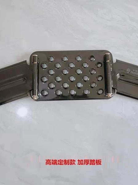 트럭보조발판 철제접이식상차발판 U형보조디딤판 자가정비용트럭용품 철페달(나사없음) - 상세 이미지 5