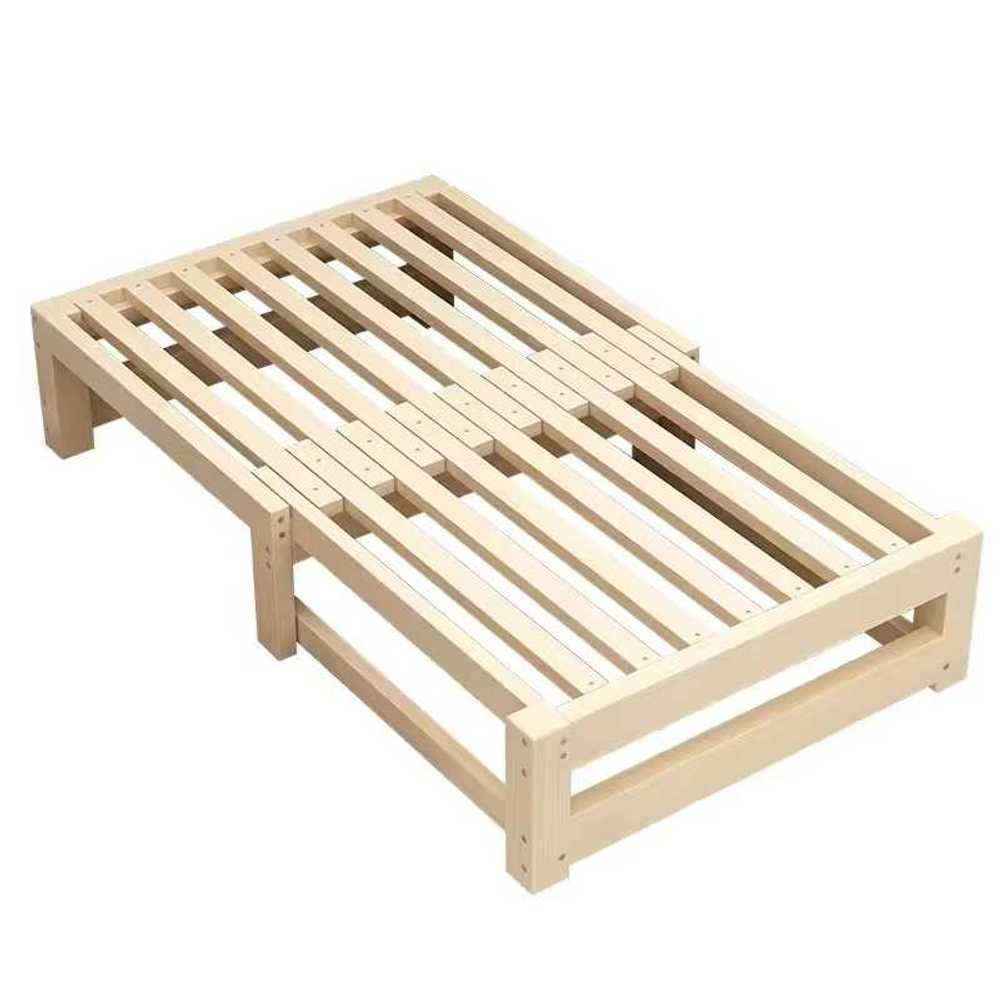 평상 침대 프레임 받침 틀 매트리스깔판 조립식 원목 60cm - 상품 이미지