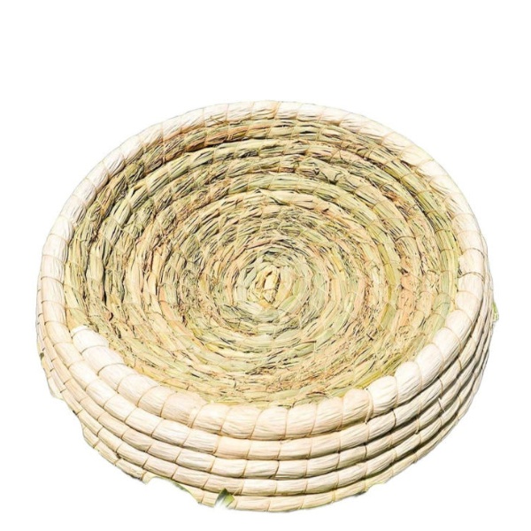 럭셔리 짚 볏짚 갈대 닭 알집 둥지 알낳는곳 부화장 조류 부화 프리미엄 1개 20cm - 상품 이미지