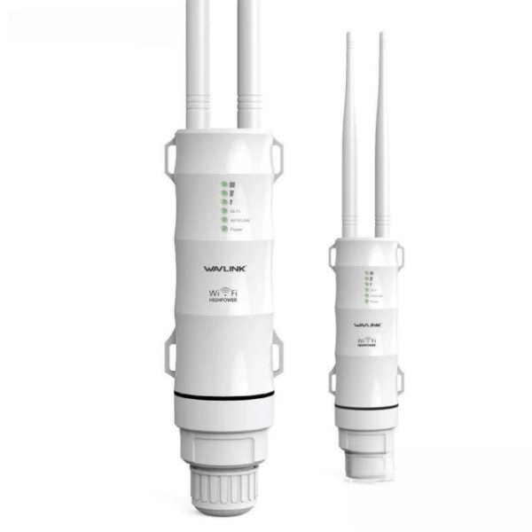 스마트팜 500미터 야외용 AC600 흰색 wifi신호증폭기 - 상품 이미지