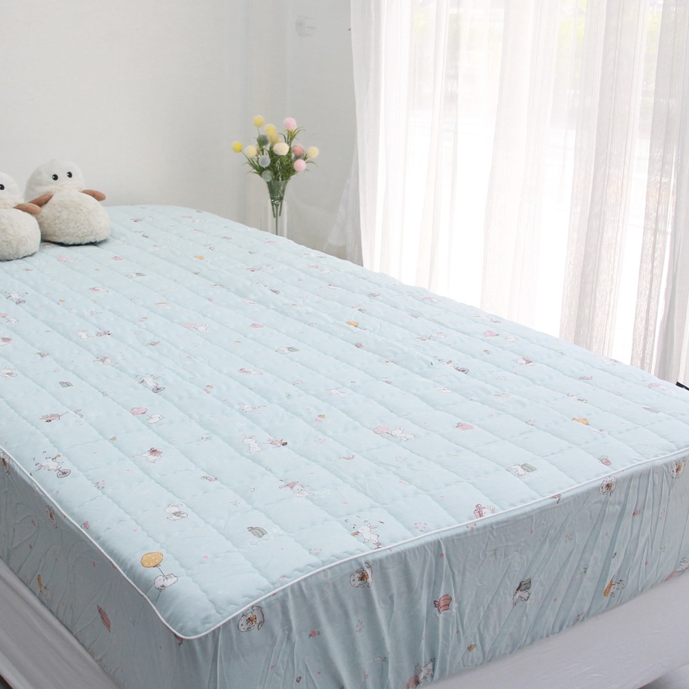 큐티래빗 모달100 어린이 차렵이불 세트 봄가을 겨울 S/SS