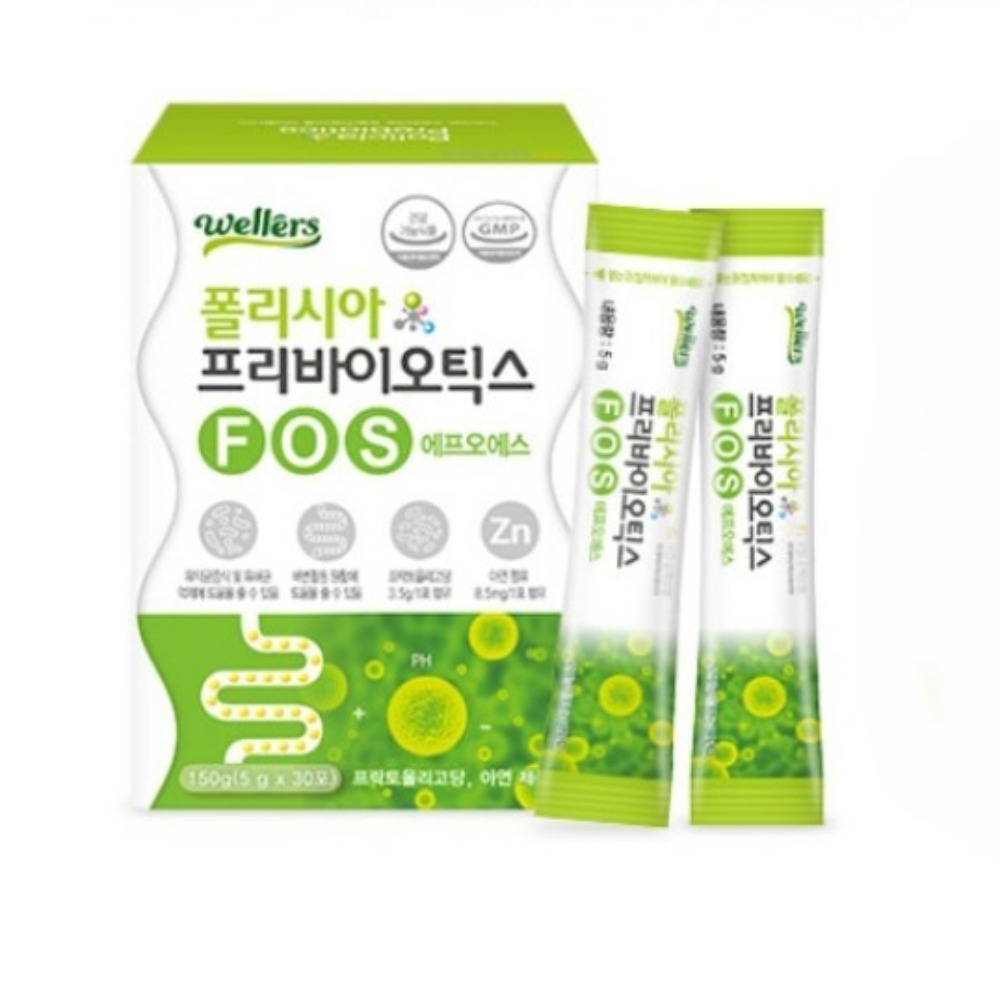 웰러스 폴리시아 프리바이오틱스 클리어 스트롱 분말 프리바오틱스 임팩트 30포, 5개 - 상세 이미지 4