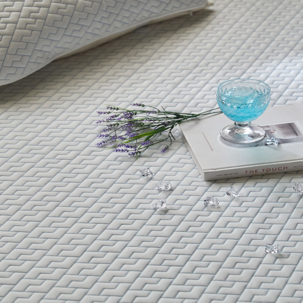 휴비스 듀라론 냉감패드 냉각패드 침대 국산 고정 밴드 누빔 라지킹 여름 이불 킹 K