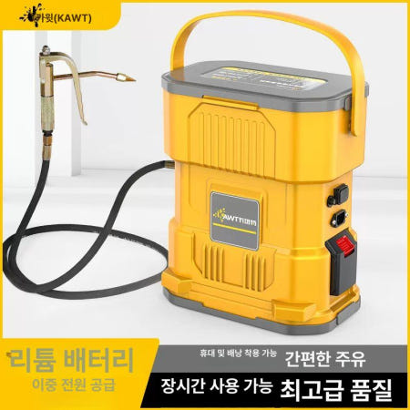 상세페이지 참조 [해외]구리스주입 기계 자동차 주입 중장비 구리스건 충전식 리튬전지 황동기