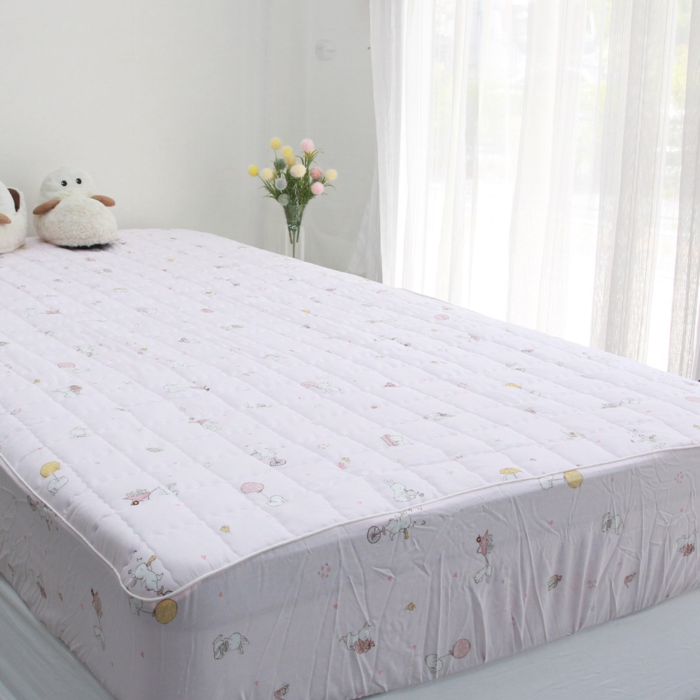 큐티래빗 모달100 어린이 차렵이불 세트 봄가을 겨울 S/SS