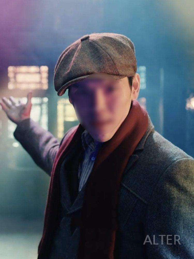 중절모 카우보이 모자 파나마 햇 페도라 중년 남성 데일리 어르신 재즈 모자 단일사이즈 - 상세 이미지 3