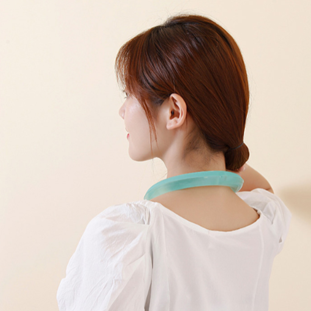 넥쿨러 쿨스카프 아이스 목튜브 넥밴드 아이스팩 와이드 얼음목걸이 넥쿨링 쿨워머 - 상세 이미지 2