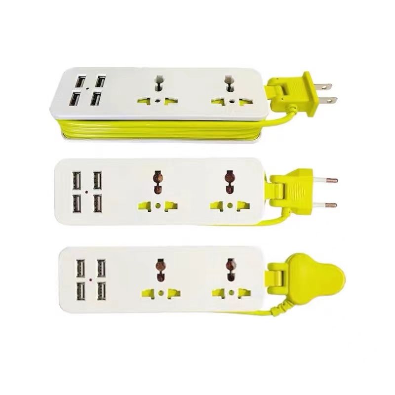 휴대용 멀티탭 콘센트 usb 3구 USB 여행용 캠핑 - 상세 이미지 5