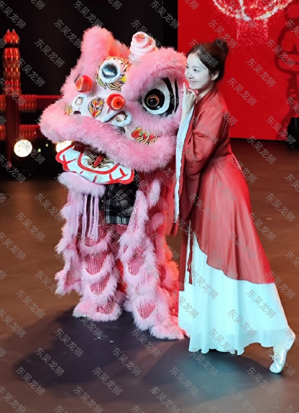 사자춤 사자탈 공연 전통 용춤 무도 축제 인형탈 풍물 - 상세 이미지 4