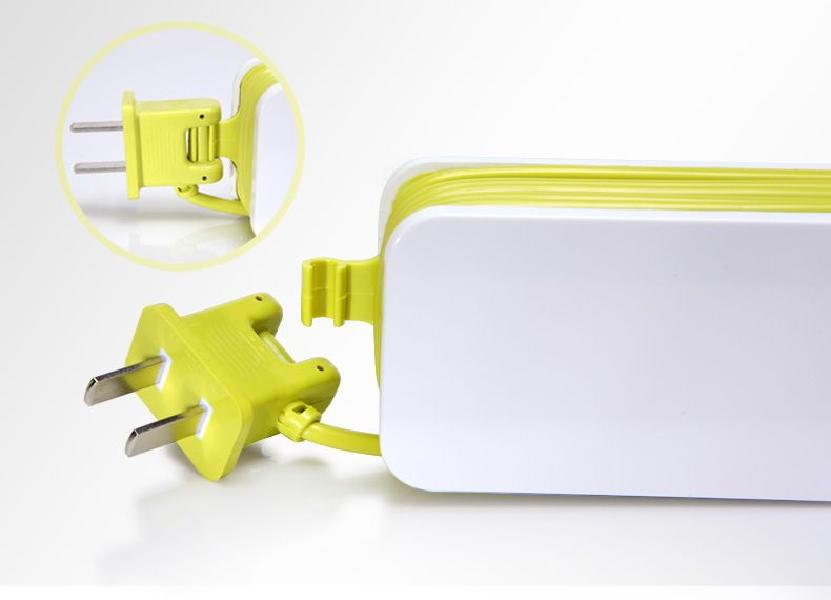 휴대용 멀티탭 콘센트 usb 3구 USB 여행용 캠핑 - 상세 이미지 4